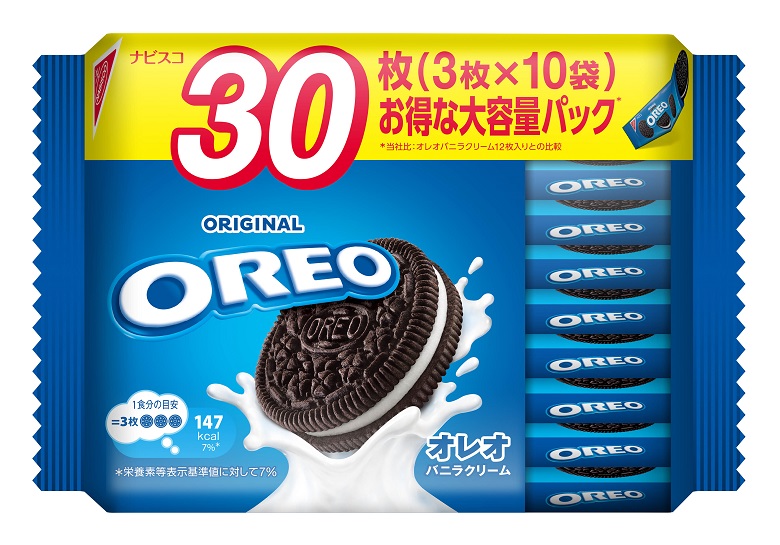 モンデリーズ　オレオファミリーパックバニラクリーム